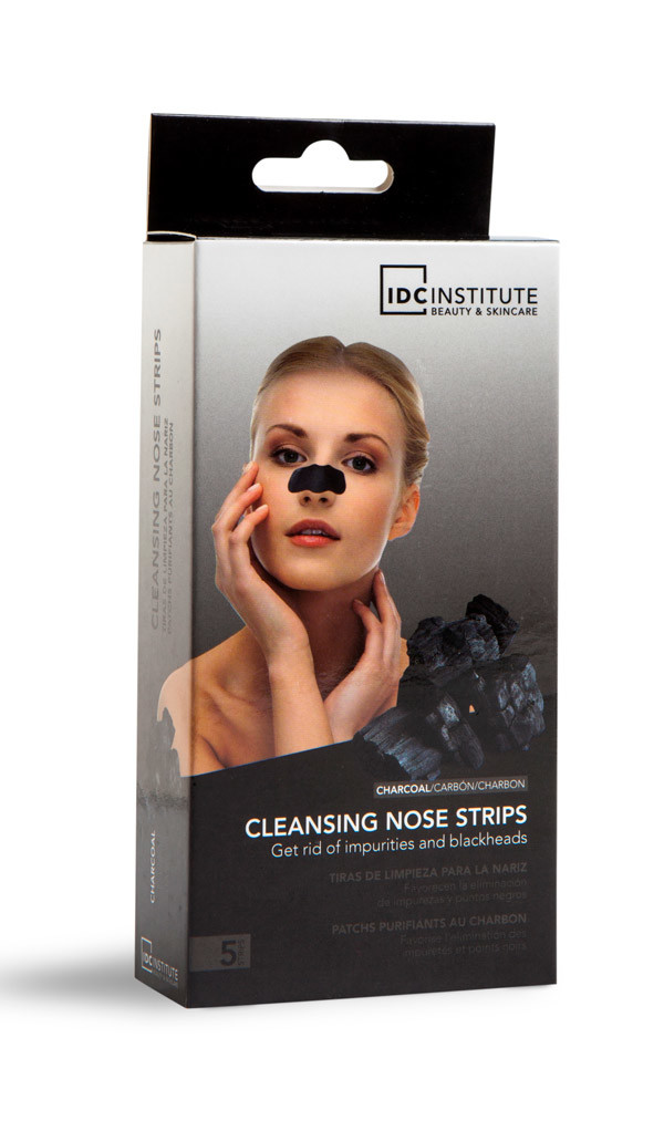 Charcoal cleansing stripes