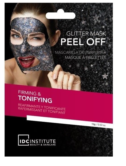 Glitter mask peel off