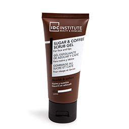 Sugar and coffee scrub